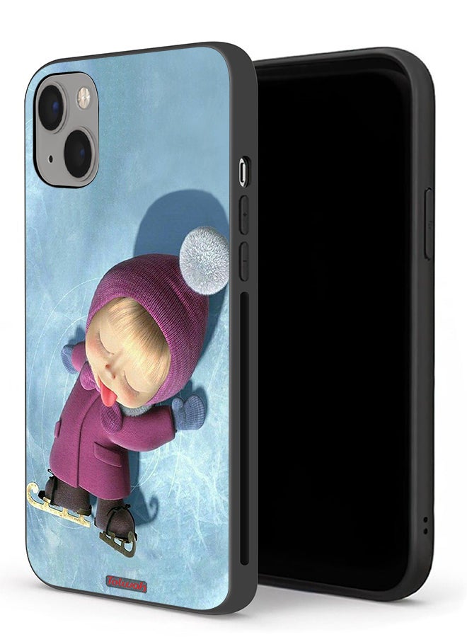 Tolwak Apple iPhone 13 Protective Case Cute Dolly - Image 1