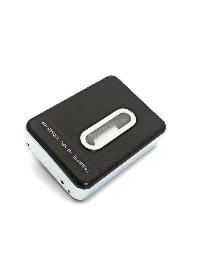 Portable Retro Cassette Player Elegant Black MP3 USB Support High Sound Quality - Image 2