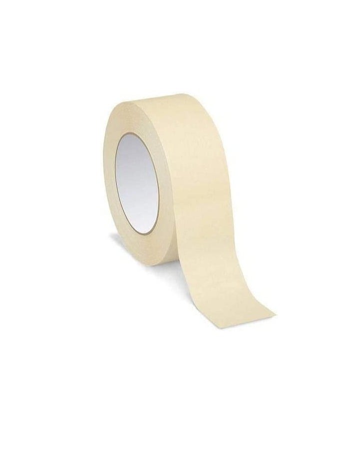 ROBUSTLINE Robustline Adhesive Masking Tape General Purpose Painter's Tape Bulk for Painting, Labeling, Packing, Craft, Art, Home, Office, School Etc. (1 INCH, 8)  - Image 3