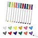 Qrytoi Washable Coloring Markers Set Suitable for Erasable Book Doodling Sets 12 Erasable Color Marker Replacement Pens - Image 3