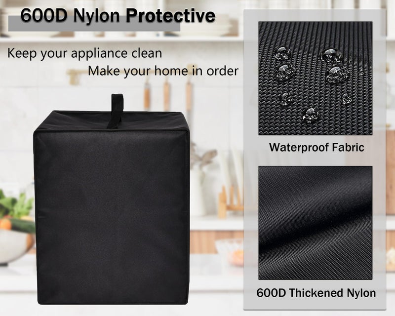 CouldyCasi Slushie Machine Cover for Ninja Slushie Machine FS301 Heavy Duty Waterproof Protective Frozen Drink Maker Cover Compatible with Ninja SLUSHi Professional Frozen Drink Maker FS301C, Slushie Machine Lid - Image 4