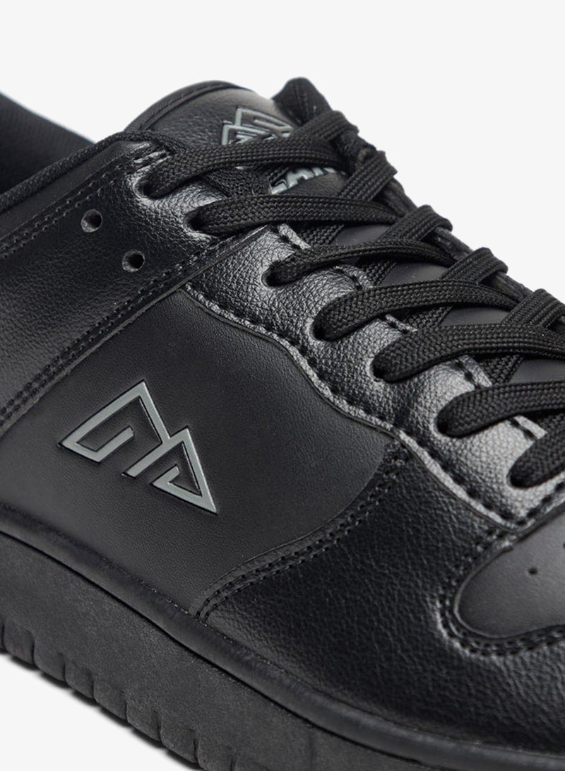 OAKLAN Men'S Solid Lace-Up Sports Shoes - Image 5