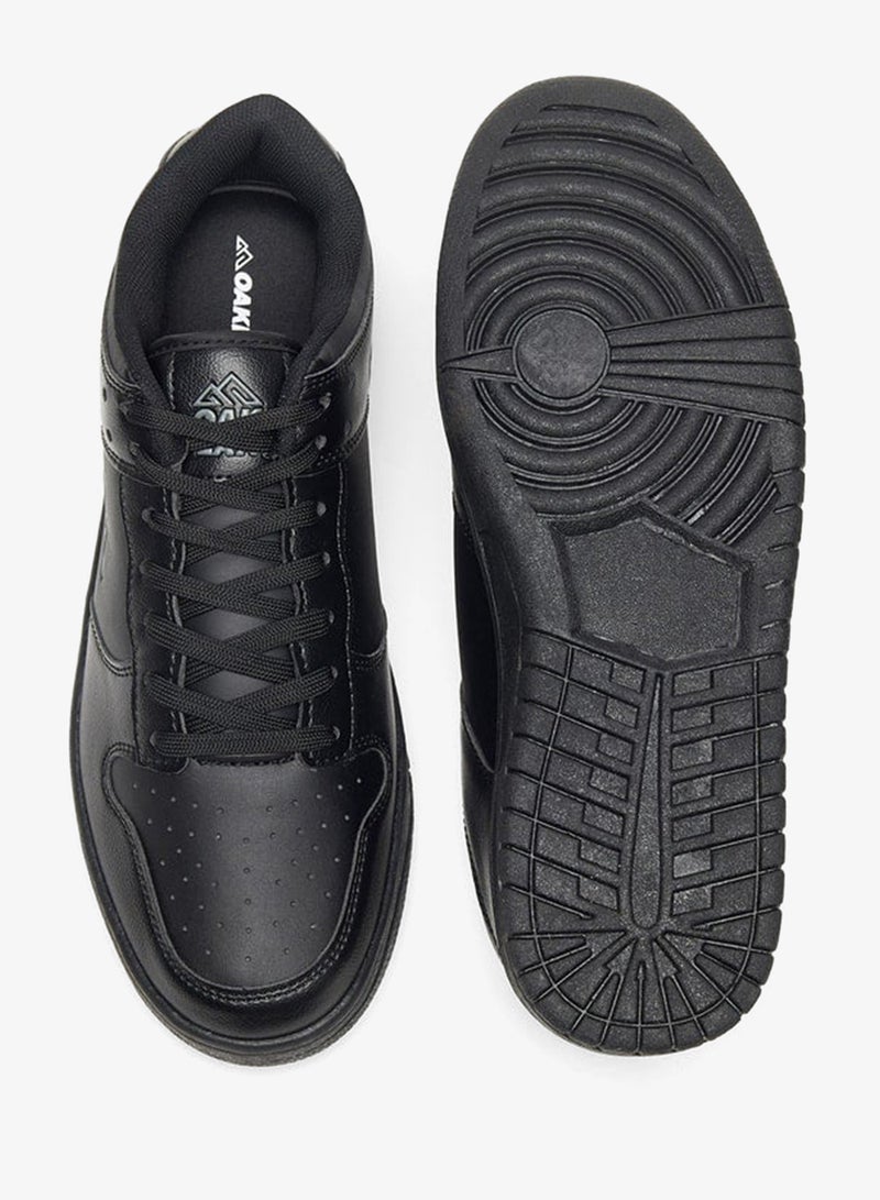 OAKLAN Men'S Solid Lace-Up Sports Shoes - Image 4