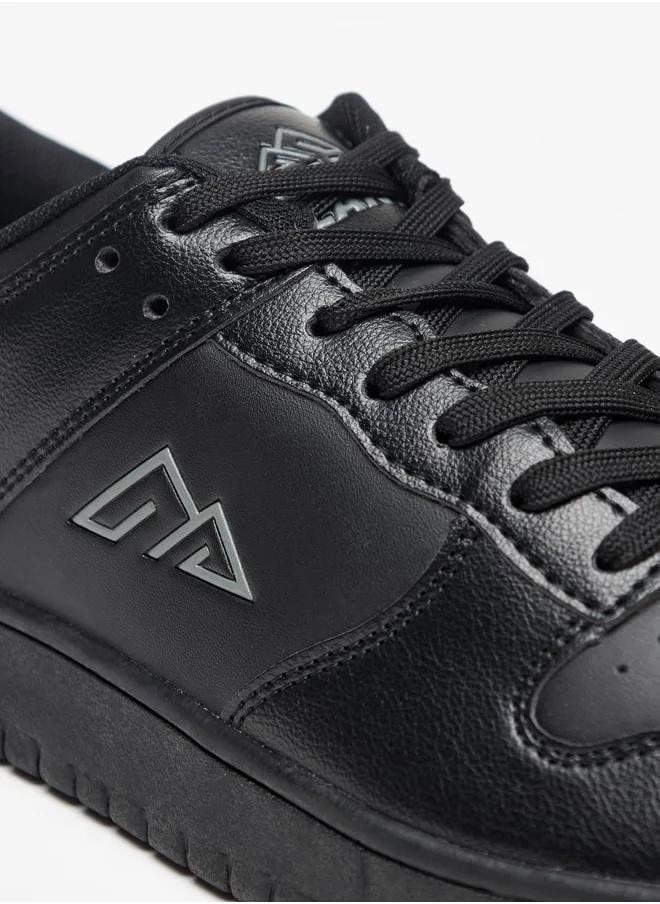 أوكلان Men'S Solid Lace-Up Sports Shoes
