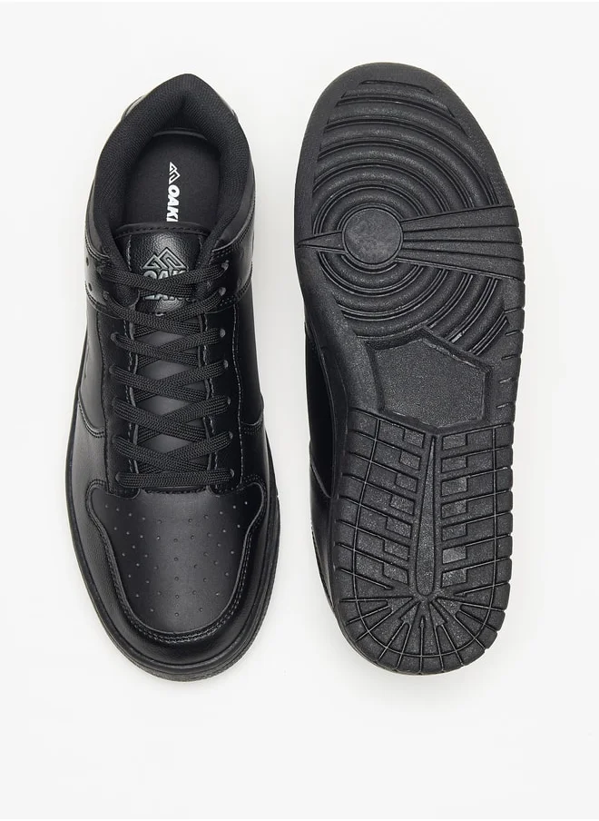 أوكلان Men'S Solid Lace-Up Sports Shoes