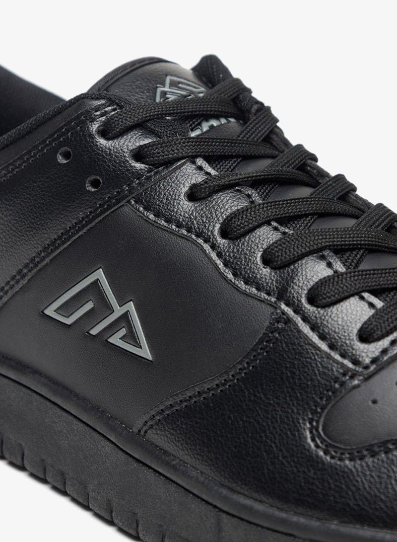 أوكلان حذاء رياضي رجالي برباط بلون سادة - Image 5