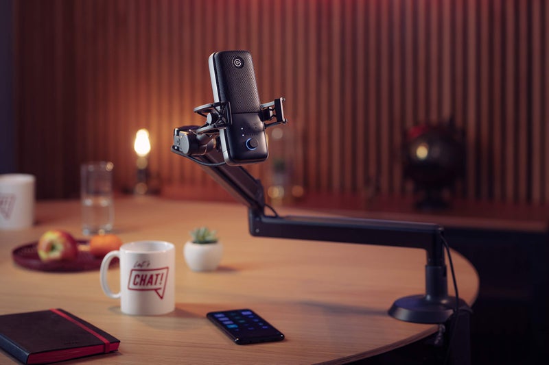 Elgato Wave Shock Mount: Maximum Isolation from Vibration Noise, Steel Chassis with Reinforced Elastic Suspension, Custom Built for Elgato Wave Microphones - Image 2