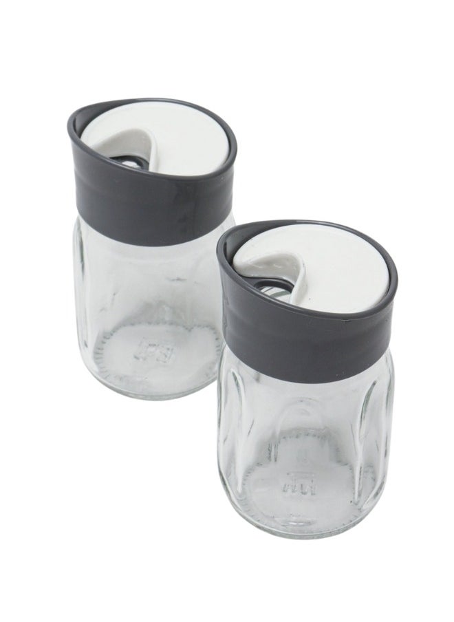 Bager - Set of 3 Pcs Salt And Pepper Shaker With Holder - Image 1
