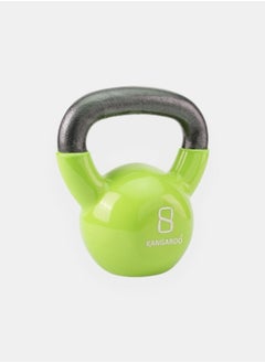 KANGAROO Kettlebell  8kg Cast Iron Vinyl Coated  - Image 2