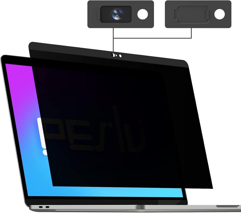 Peslv شاشة خصوصية مغناطيسية لجهاز MacBook Pro 16 بوصة (2019-2020) - A2141، واقي قابل للإزالة غير لامع مضاد للوهج الأزرق مقاس 16 بوصة لجهاز Mac Pro 16 بوصة محمول - Image 1