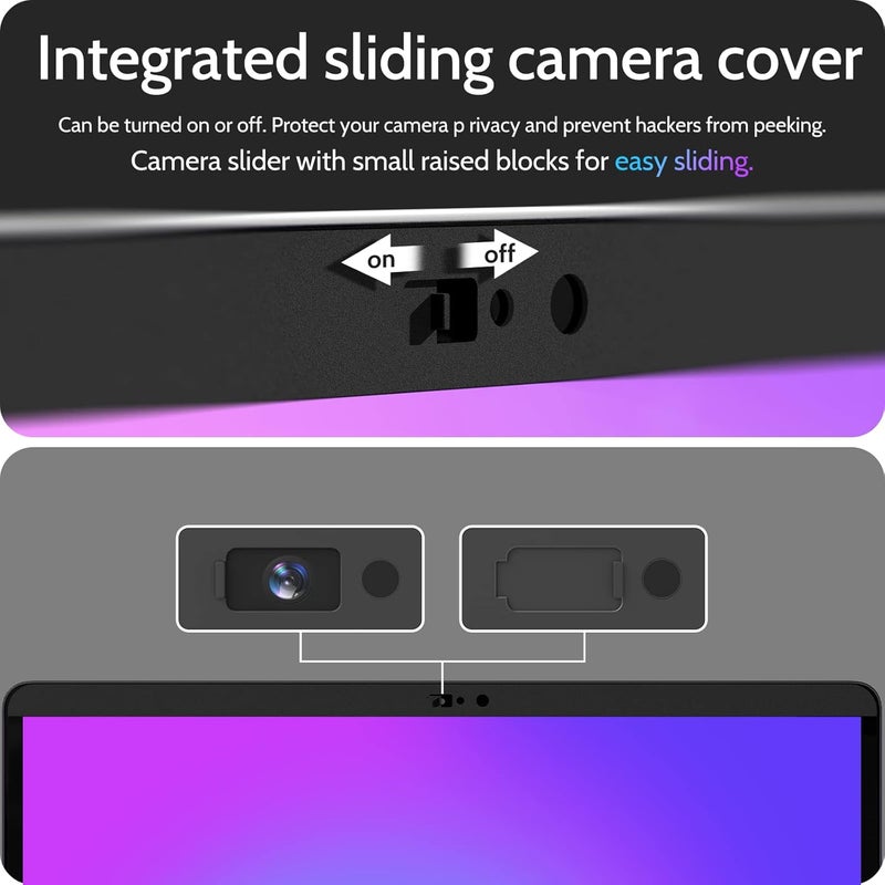 Peslv شاشة خصوصية مغناطيسية لجهاز MacBook Pro 16 بوصة (2019-2020) - A2141، واقي قابل للإزالة غير لامع مضاد للوهج الأزرق مقاس 16 بوصة لجهاز Mac Pro 16 بوصة محمول - Image 2