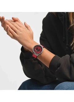 Swatch Unisex Watch Stainless Steel Quartz RED JUICY  - Image 4