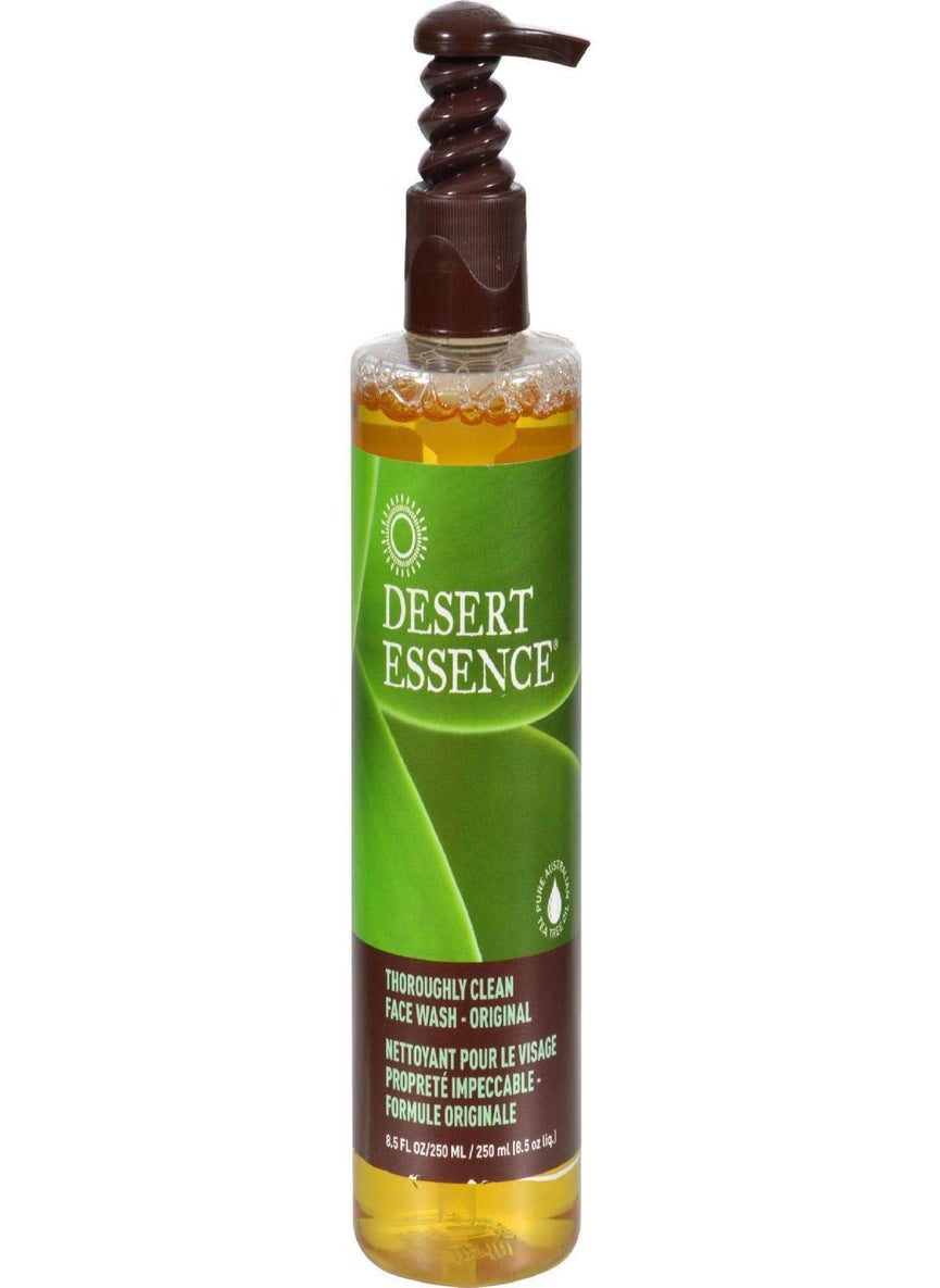 DESERT ESSENCE - Desert Essence Thoroughly Clean Face Wash, 8.5 Fl Oz Bottle - Image 1