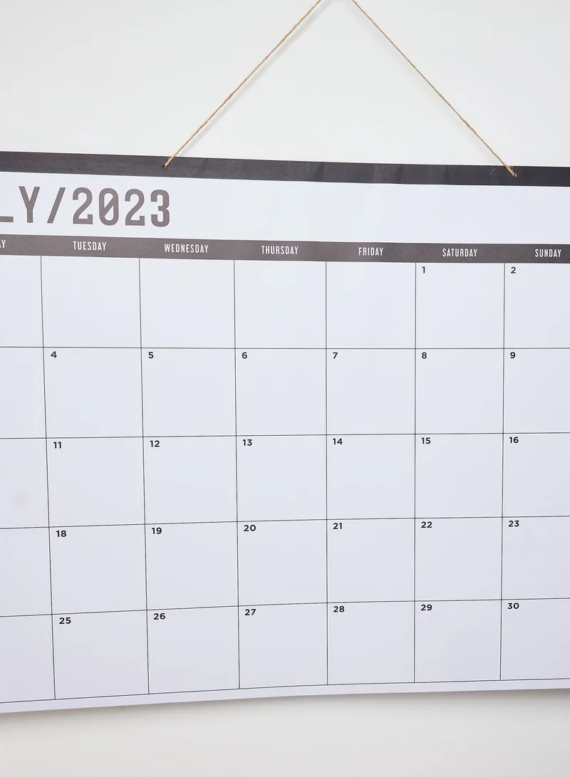 Typo A1 Hanging Calendar 2023-24