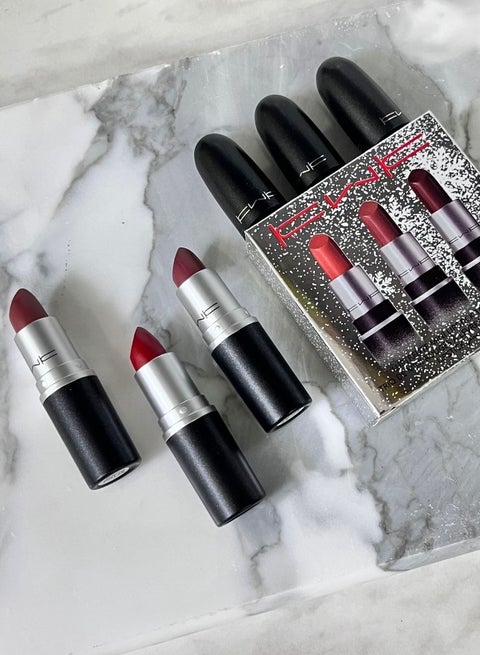 Lasting cream lipstick, 3 colors, KWK brand