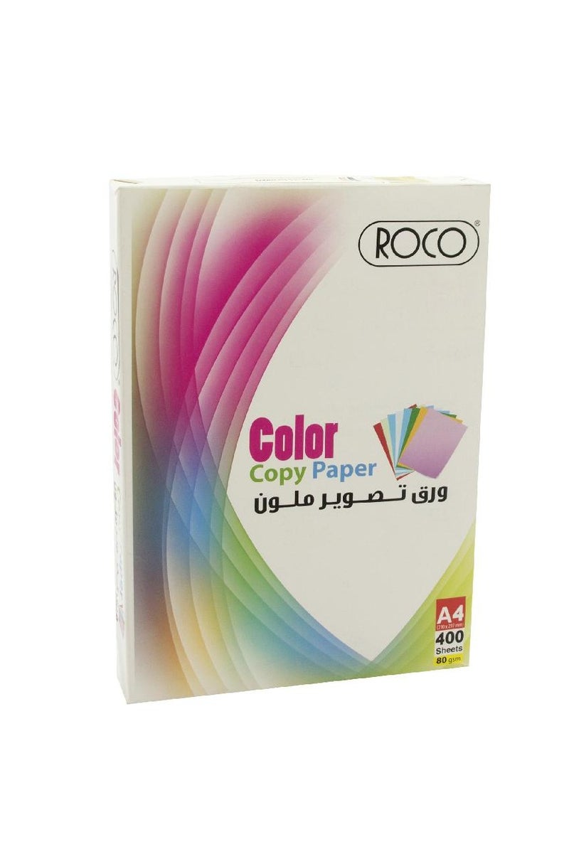 ROCO Color Copy Paper PlainBeigeA480 gsm400 Sheets 