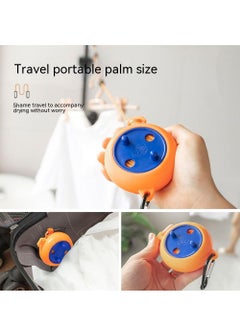 Cool Baby COOLBABY Portable Travel Clothesline.Artifact For Business Travel.Suitable For Hotel Travel.Cruise Ship.Outdoor/Indoor. With 20 Clothespins.10 Fixed Buckles.4 Folding Hangers  - Image 2