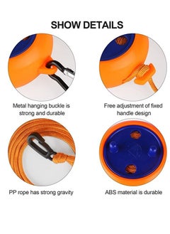Cool Baby COOLBABY Portable Travel Clothesline.Artifact For Business Travel.Suitable For Hotel Travel.Cruise Ship.Outdoor/Indoor. With 20 Clothespins.10 Fixed Buckles.4 Folding Hangers  - Image 5