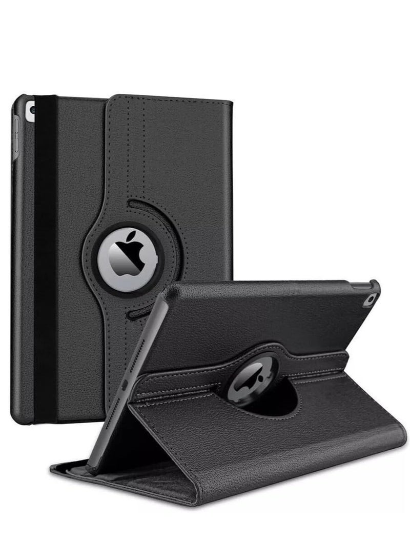 DUSALA 360 Degree Rotating Stand Auto Sleep Wake Folio Leather Smart Cover for iPad Air 13 (2024) - Image 1