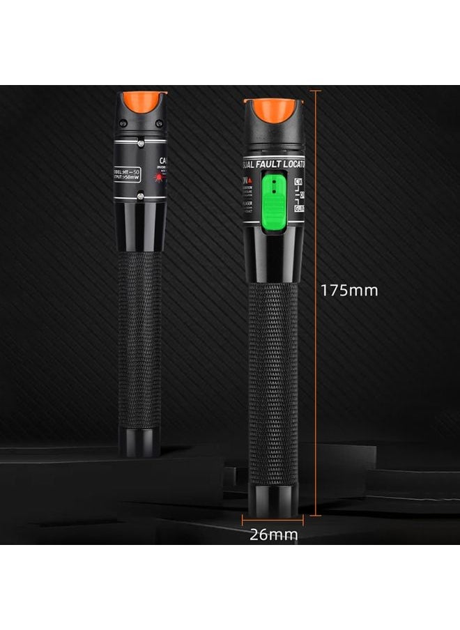 BURAQ - 1-60 km Optical Fiber Red Light Pen 5/10/15/20/30/50/60MW Red Light Source Light Pen, Specification: 20mW White - Image 1