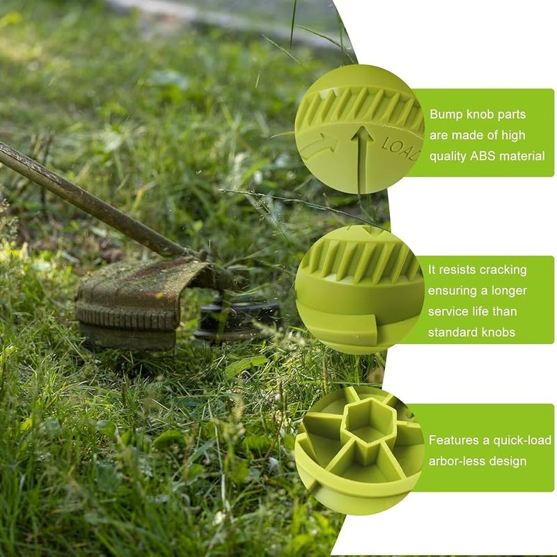 قطعتان من مقابض النتوءات البديلة لرأس القصّ، متوافقة مع Ryobi RY253SS وRY252CS - Image 5