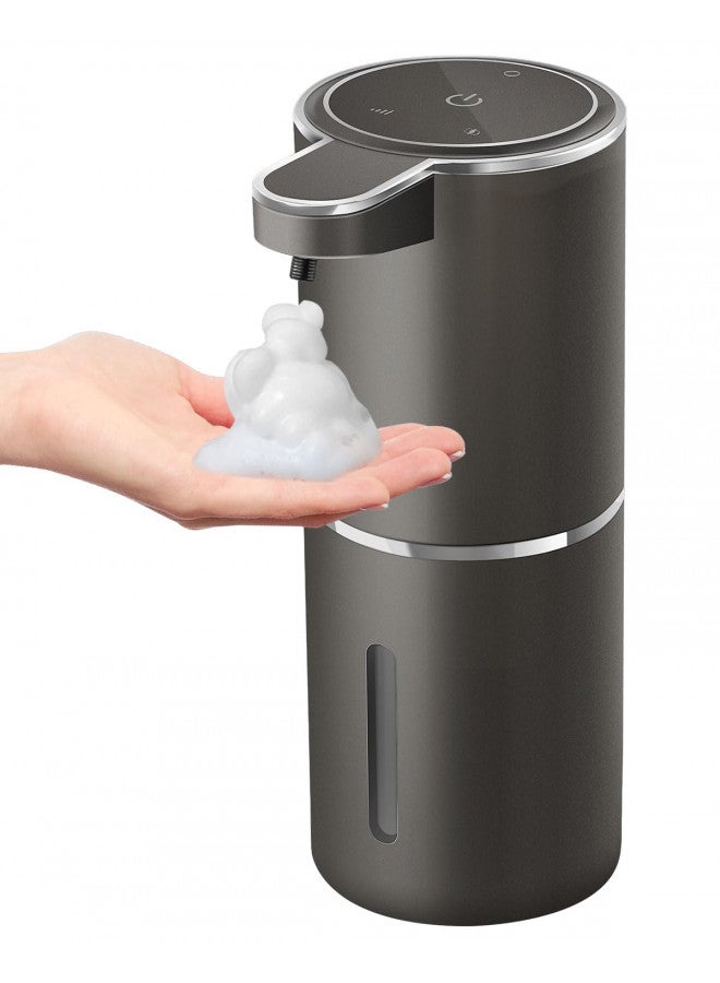 Gotofine Automatic Foaming Soap Dispenser,4-Level Adjustable Foam, Wall Mount Soap Dispenser,USB Rechargeable,12.8oz/ 380ml,Touchless Hand & Dish Soap Dispenser for Bathroom, Kitchen,Hotel, Restaurant - Image 2