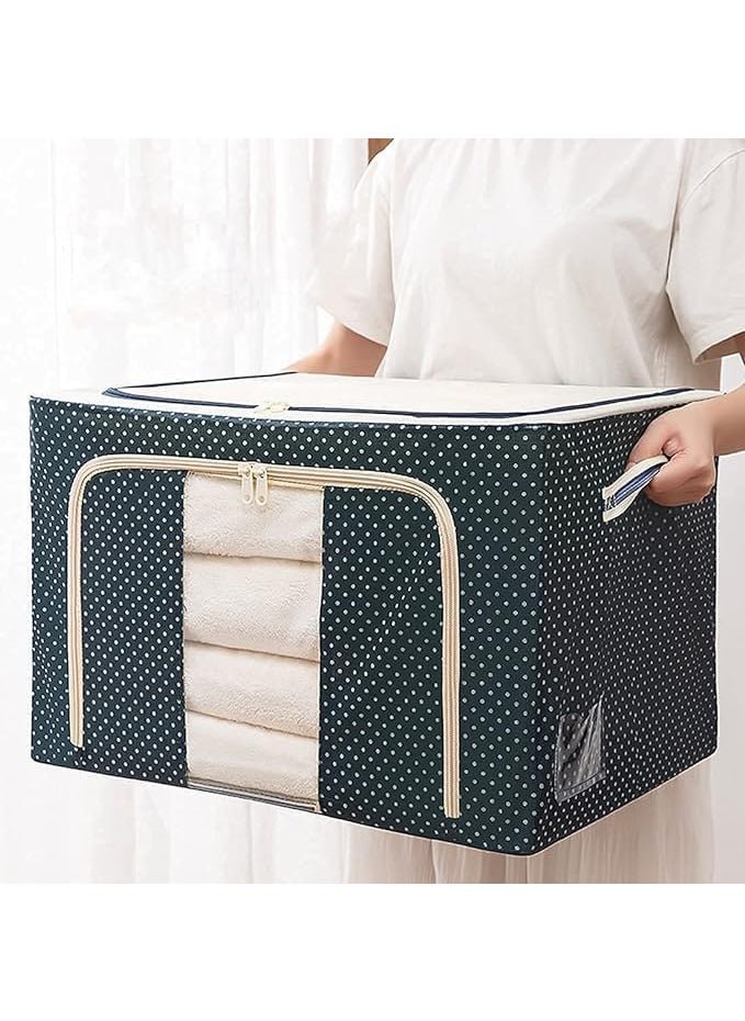 PURCHASE PLUSE PURCHASE PLUSE storage bag storage sack storage pouch storage cube cloth storage bin fabric storage bag zipper storage bag spacesaving storage bag blanket storage bag 66 L  - Image 1