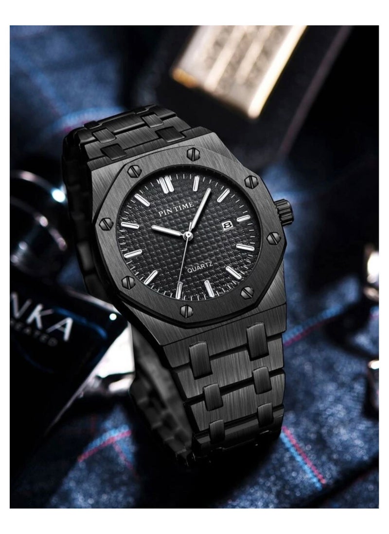 PINTIME Stainless Steel Analog Watch CUENA845  - Image 1