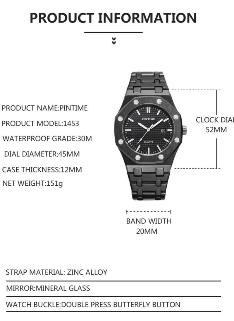 PINTIME Stainless Steel Analog Watch CUENA845  - Image 3