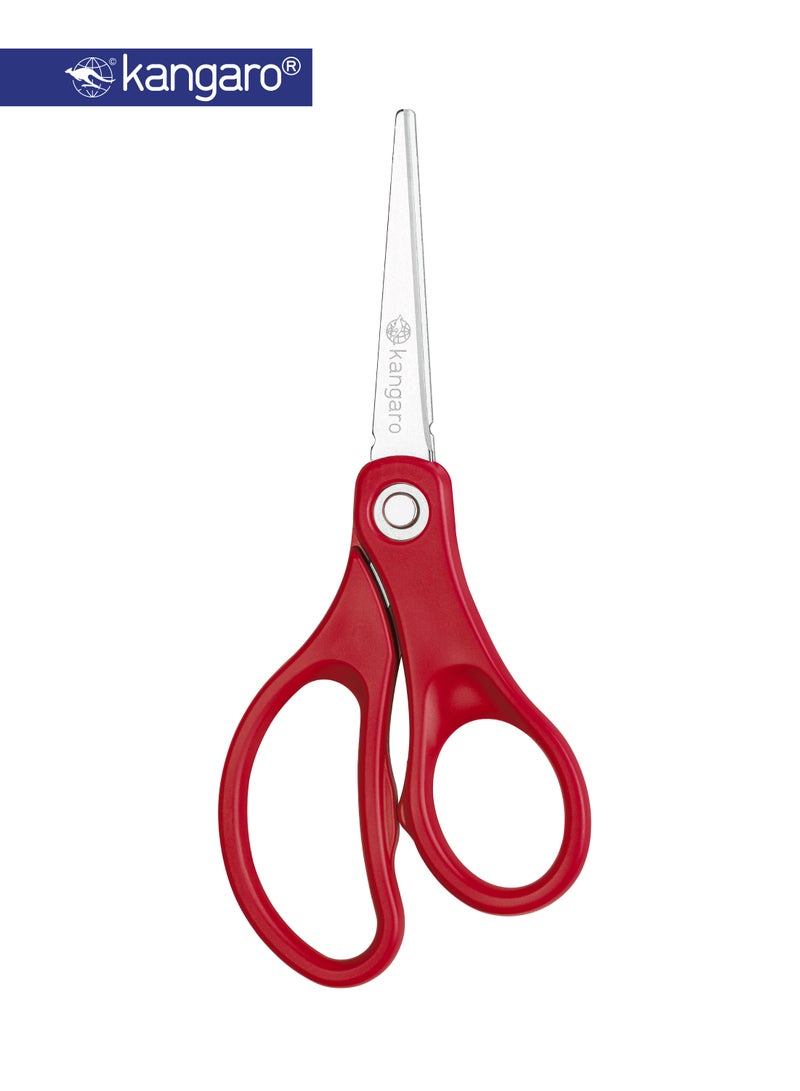 Kangaro Student Scissors 153mm Stainless Steel – 6 Inch Office & School Use - Image 1