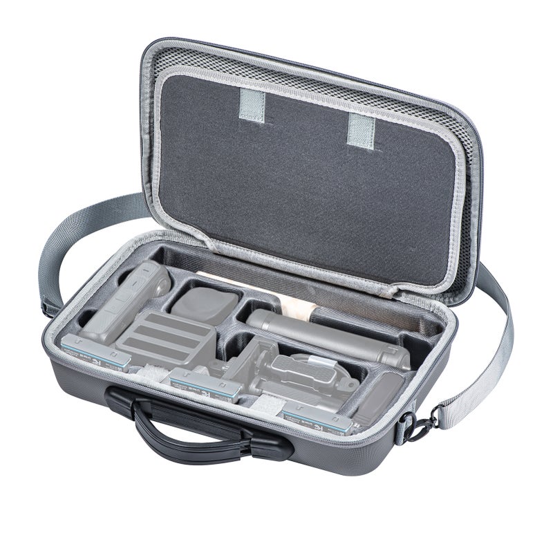 Portable Sports Camera Carrying Case Storage Bag Protective Case Shockproof with Shoulder Strap Compatible with Insta360 X4& Accessories - Image 3