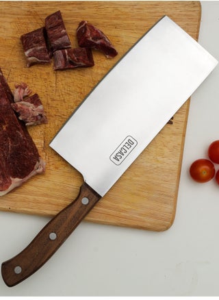 7.5" Cleaver Knife, Stainless Steel Blade - pzsku/ZDA4EF98F6033305FFEEEZ/45/_/1650959636/234f3bc6-57ee-4dd2-8296-5627c478ab77