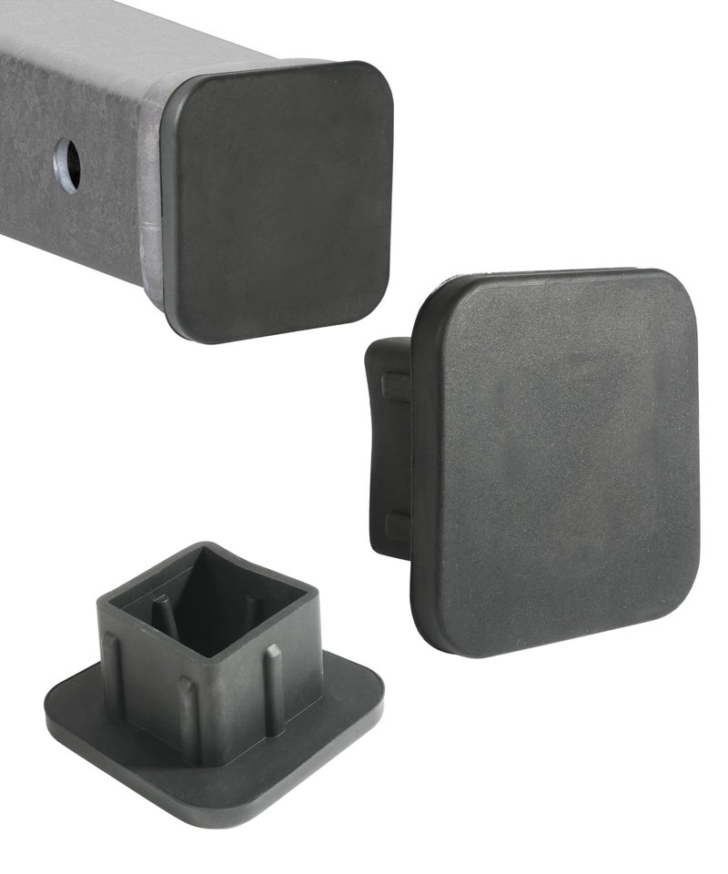 UBOG Hitch CoverCar Accessories Trailer Hitch CoversTow Hitch Covers2 Inch Receiver Hitch CoverRubber Heavy Duty Trailer Hitch Tube Cover PlugSuitable for Most Cars Trucks ATV Black - Image 3