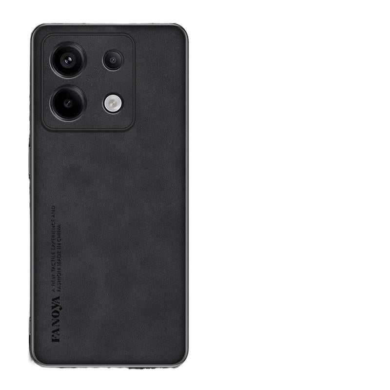 BB غطاء واقي بملمس جلد لـ Redmi Note 13 Pro مع الحماية من السقوط ومقاومة بصمات الأصابع مع مقاوم للصدمات مع مقاوم للخدش باللون أحمر باللون الأحمر - Image 2