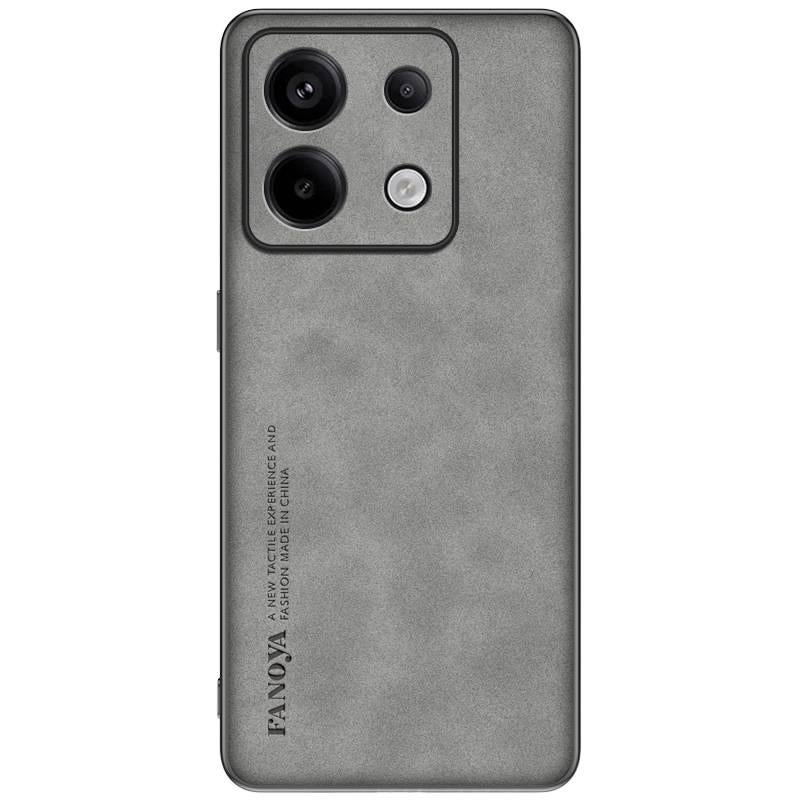 BB غطاء واقي بملمس جلد لـ Redmi Note 13 Pro مع الحماية من السقوط ومقاومة بصمات الأصابع مع مقاوم للصدمات مع مقاوم للخدش باللون أحمر باللون الأحمر - Image 5
