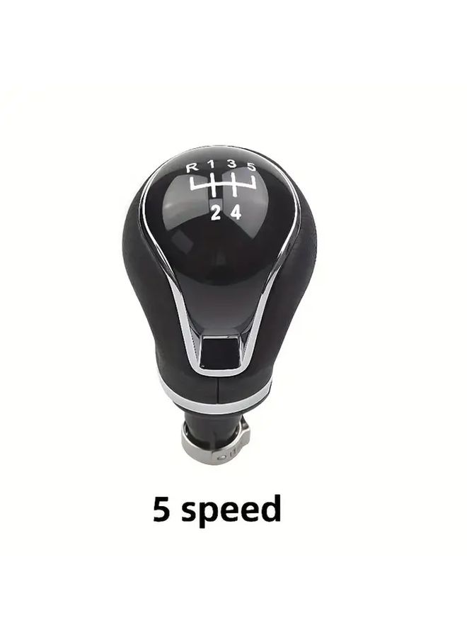 For Seat Ibiza IV 6J 2009-2017 5 Speed Manual Shift Knob And Boot - Image 3