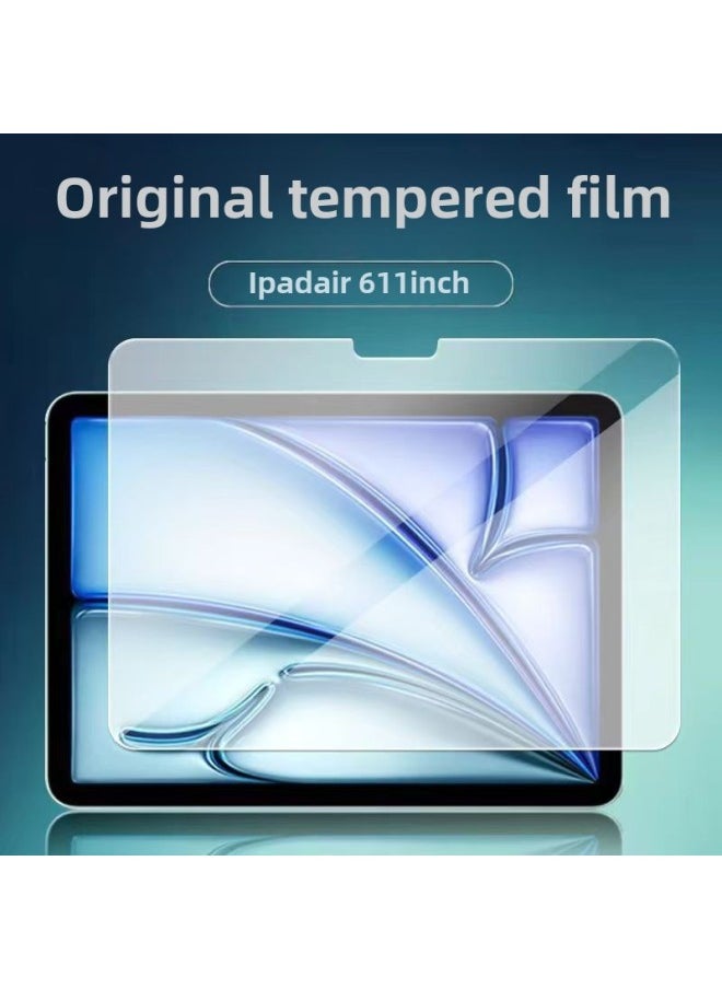 Generic - Suitable For IPad7/8/9 10.2 Inch Flat Tempered Film IPAD10 Generation 10.9 2022 HD Radian-Color:Tablet Ipad High-definition Arc + Packaging-Size:IPADmini6/7 - Image 1