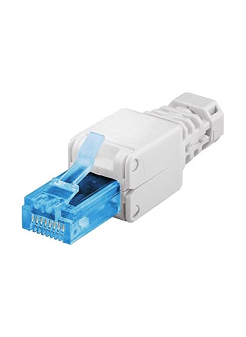 Tool-free Cat6A UTP RJ45 8P8C Field Termination plug