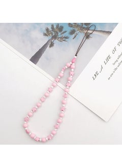 K820 pink five-pointed star mobile phone chain