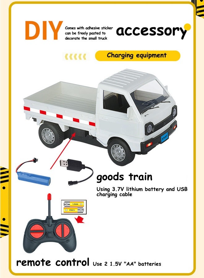 Remote Control Car,Children's RC Drift Remote Control Truck,Indoor/outdoor all terrain electric toy car with rechargeable battery and USB, children's gift,Wireless remote control and car model with lights, off-road boy toy car(Black)  - Image 3