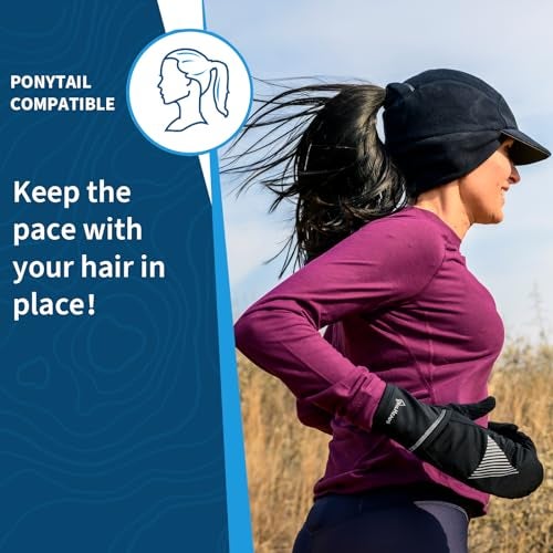 TrailHeads Women's Trailblazer Adventure Ponytail Cap, Black, One Size - Image 3