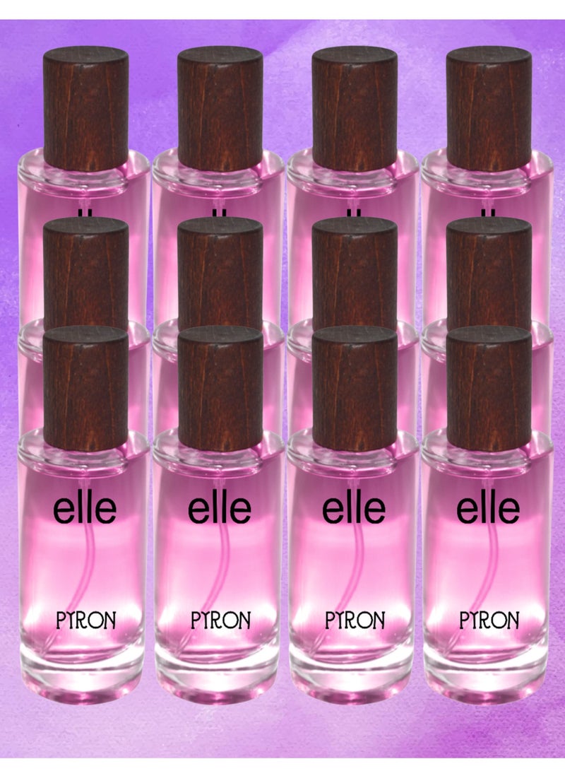 بيرون 12 قطع عطر إيلي للصبايا 50 مل - Image 1