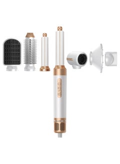 General 7 in 1 Hot Air Brush, ALSKIP Professional High Speed Hair Dryer Brush 110,000 RPM Blow Dryer Brush Detachable Design Styling Tools with 3 Temp and 3 Speed for Straightening, Curling and Drying  - Image 1