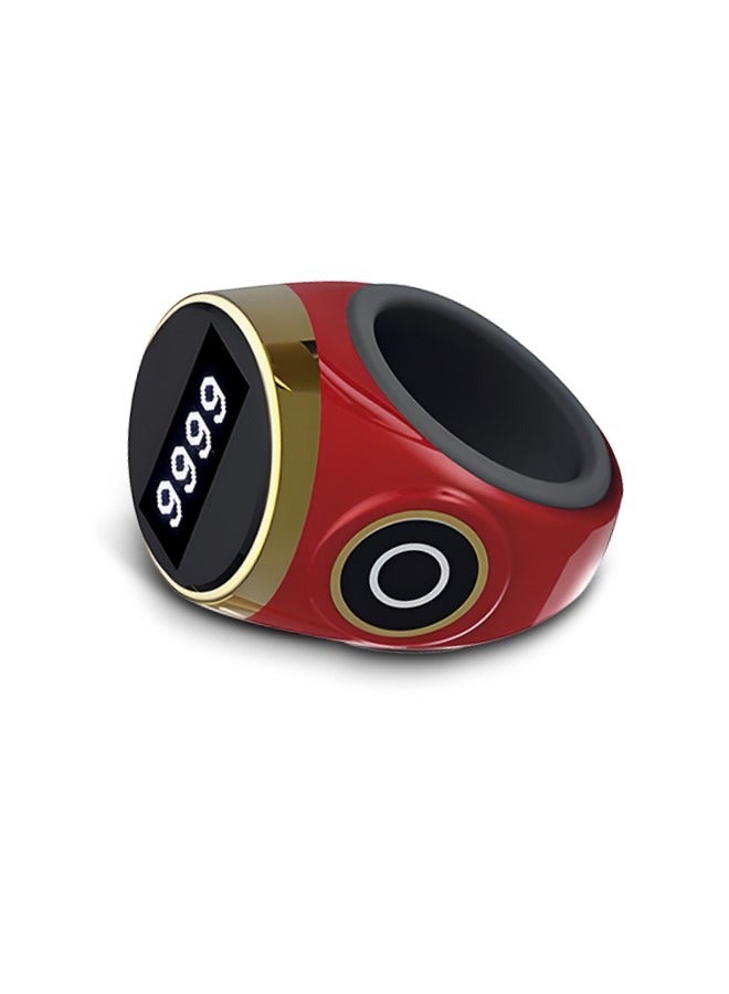 Waterproof Tasbeeh Ring, Portable Smart Counter with High-Sensitivity Sensor, Ideal for Monitoring Your Prayer Progress  - Image 1