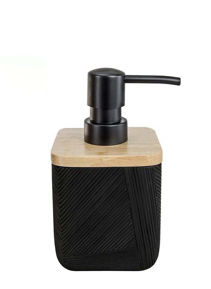 Modern and stylish soap dispenser made of durable acrylic and plastic, featuring a strong pump for smooth, repeated use. Perfect for both bathroom and kitchen, it’s ideal for filling hand soap, body wash, or shampoo. A practical yet elegant addition to your home decor. 