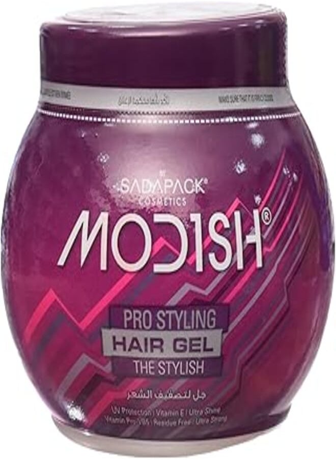 MODISH Stylish Hair Styling Gel, 1000 ml, Mauve - Modish 