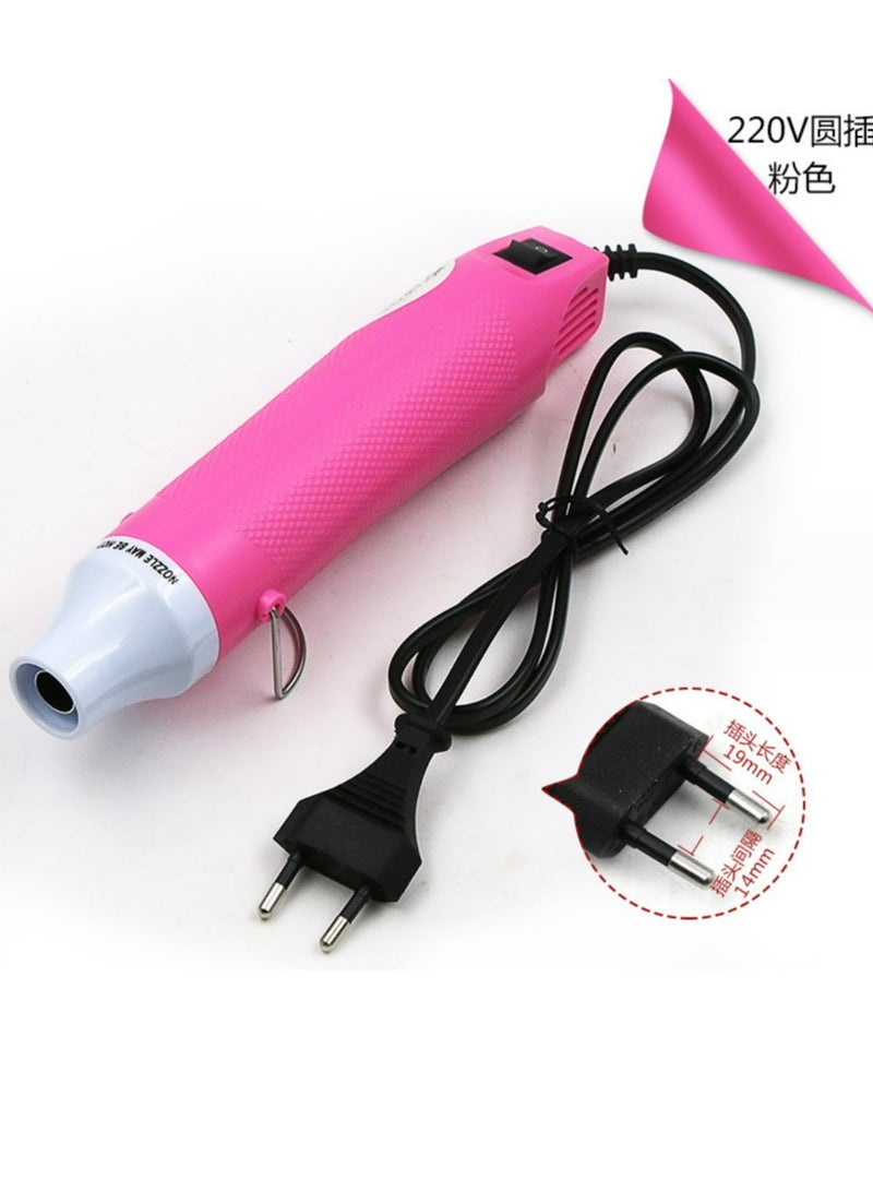 Heat Gun, Mini Hot Air Gun for DIY Crafts Portable Heat Air Gun Tool for Embossing Shrink Wrapping Drying Paint - Image 1