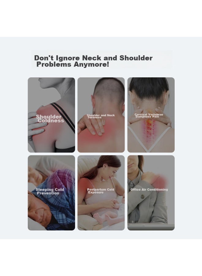 TEEIS Teeis Shoulder Protector, Warm Shoulder Periarthritis, Sleeping Shoulder Guard, Protective Sleeve, Women's Vest, Postpartum Shawl, Maternity Shoulder Support - Image 2