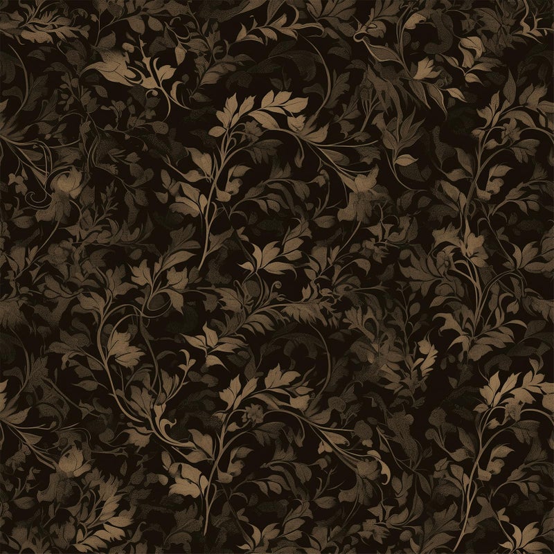 FLFK Peel and Stick Wallpaper Black Gothic Wall Paper for Bedroom Kitchen Apartment Decor 16" x 64" - Image 1
