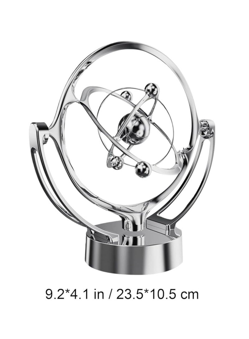 عام ألعاب مكتبية مستمرة الحركة لديكور المنزل، نموذج مكتبي للأرض مستمر الحركة، مغناطيسي مدار سيفيروس، تعليق لامع. - Image 3